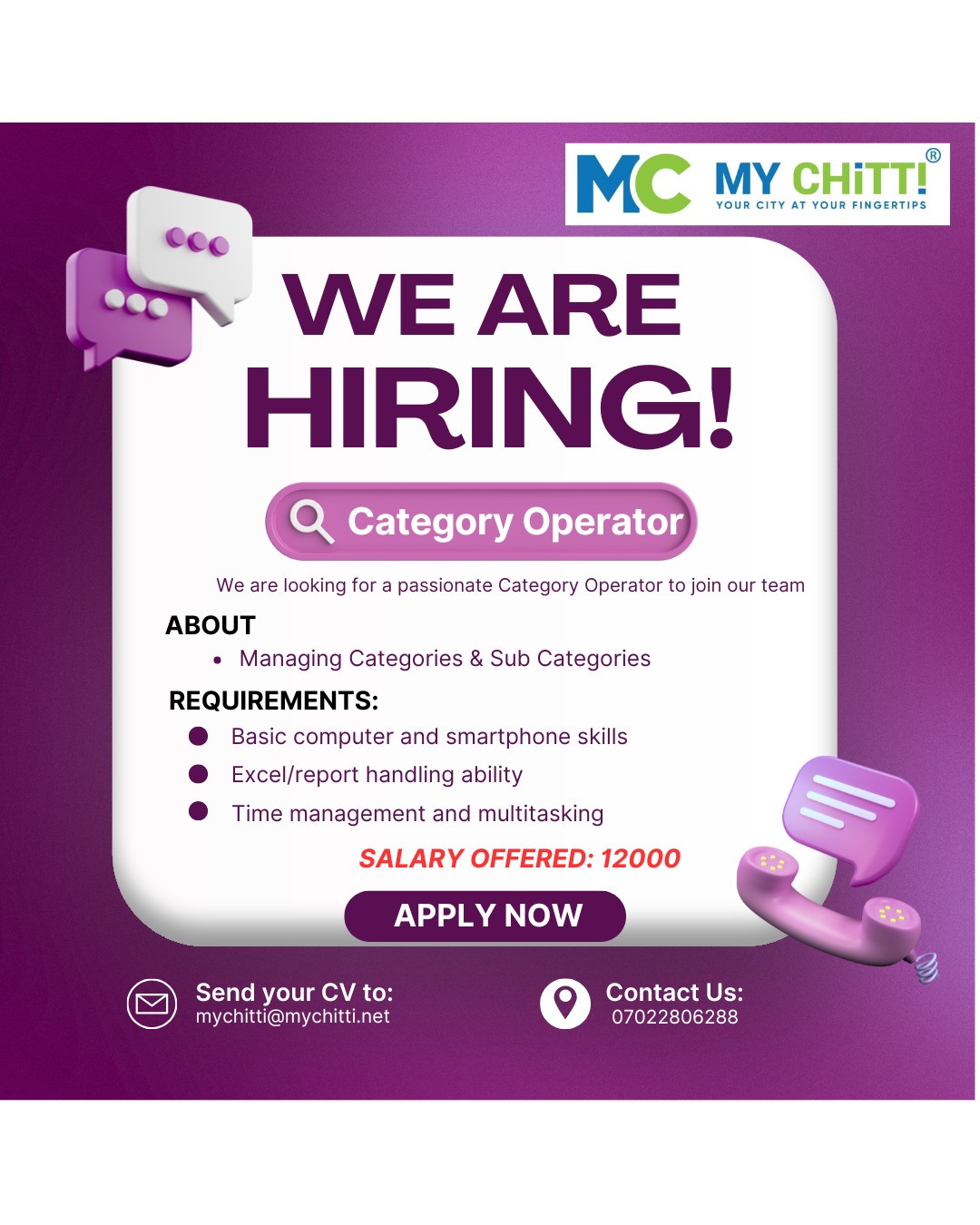 Hiring Post